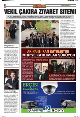 Akcakoca Postası Gazetesi Baskıları