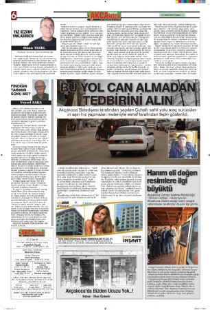 Akcakoca Postası Gazetesi Baskıları