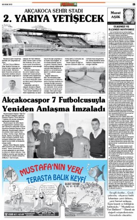 Akcakoca Postası Gazetesi Baskıları