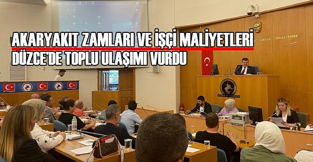 TOPLU TAŞIMA ÜCRETLERİNE ZAM YAPILDI