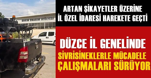 FİLOYA BİR İLAÇLAMA ARACI DAHA KATILDI…