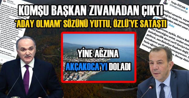 ÖZLÜ’DEN TOKAT GİBİ YANIT: BIRAK BİZDEN BİR ŞEY ALMAYI BOLU’YA NE VERDİN?