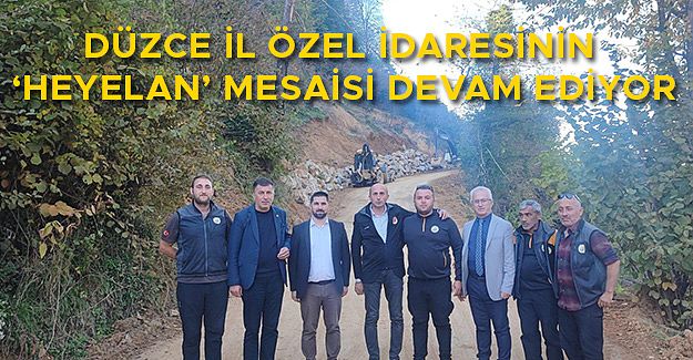 BAŞKAN KOÇ MECLİS ÜYELERİ İLE BİRLİKTE ÇALIŞMALARI YERİNDE İNCELEDİ