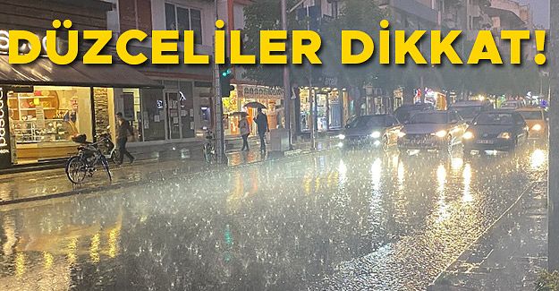 METEOROLOJİ’DEN SON DAKİKA SAĞANAK UYARISI