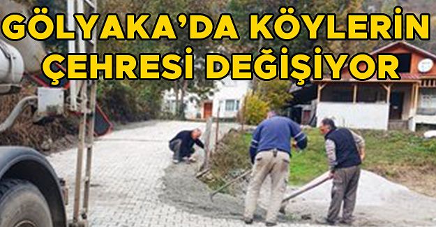 PARKE TAŞI VE OTOBÜS DURAĞI ÇALIŞMASI TAMAMLANDI