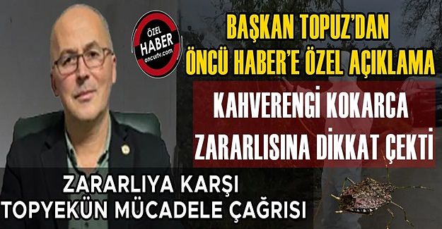 “ÜRETİCİLERİN İLAÇLAMAYA ÖZEN GÖSTERMESİ LAZIM”