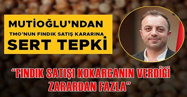 “TMO ACİL OLARAK BU KARARDAN VAZGEÇMELİ”