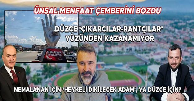 “MEMLEKETİN VE MİLLETİN FAYDASI İÇİN TERCİH DÜZCELİLER OLMALI”