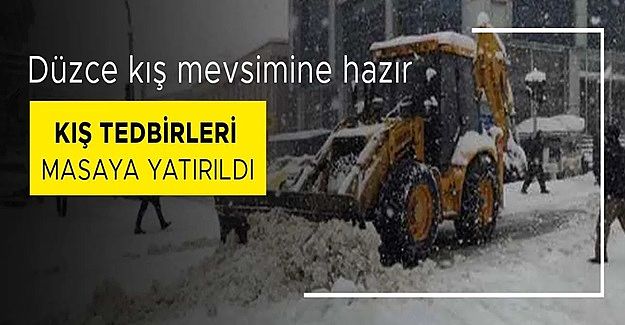 TÜM EKİPLER HAZIR HALE GETİRİLDİ