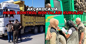 ORMAN EMVALİ TAŞIYAN ARAÇLAR KONTROL EDİLDİ