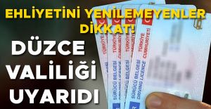 O TARİHTEN İTİBAREN ESKİ EHLİYETLER GEÇERSİZ OLACAK