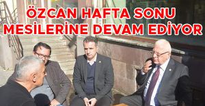 AKÇAKOCADA ESNAF VE VATANDAŞLARLA...